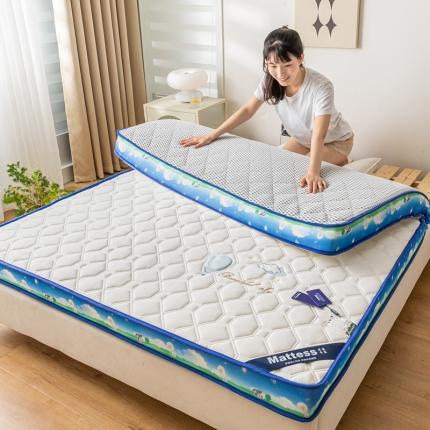 91家纺网 家纺一手货源 找家纺 总元昊床垫 高端床垫D25高密海绵天然乳胶床垫软硬适中永不塌陷刺绣熊猫