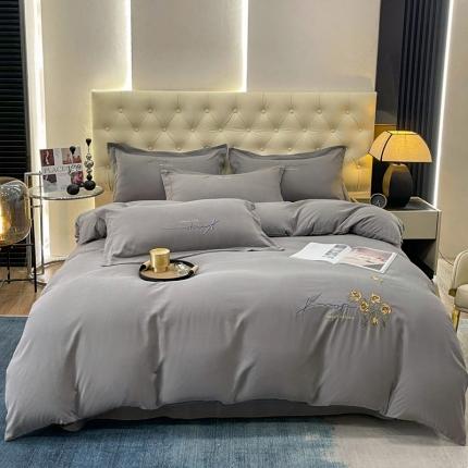 91家纺网 家纺一手货源 找家纺 （总）仟网汇 2023新款网红爆款蛋白棉绣花四件套