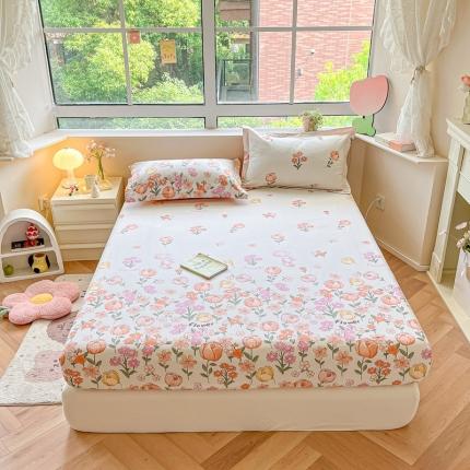 91家纺网 家纺一手货源 找家纺 （总）莱通 2024新款12868印花四件套系列-单床笠