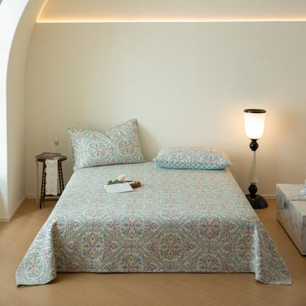 91家纺网 家纺一手货源 找家纺 （总）上喜 热卖双面全棉印花密绗床盖三件套