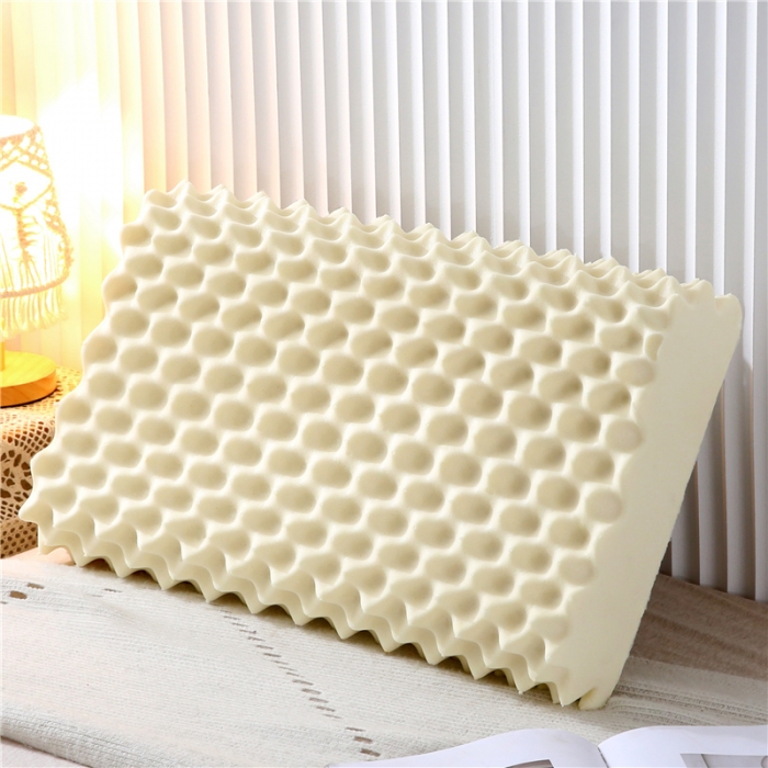 91家纺网 家纺一手货源 找家纺 （总）古吉梦 2023新款颗粒按摩枕狼牙枕平枕乳胶枕