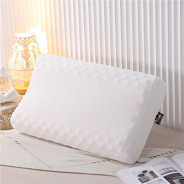 91家纺网 家纺一手货源 找家纺 （总）古吉梦 2023新款颗粒按摩枕狼牙枕平枕乳胶枕