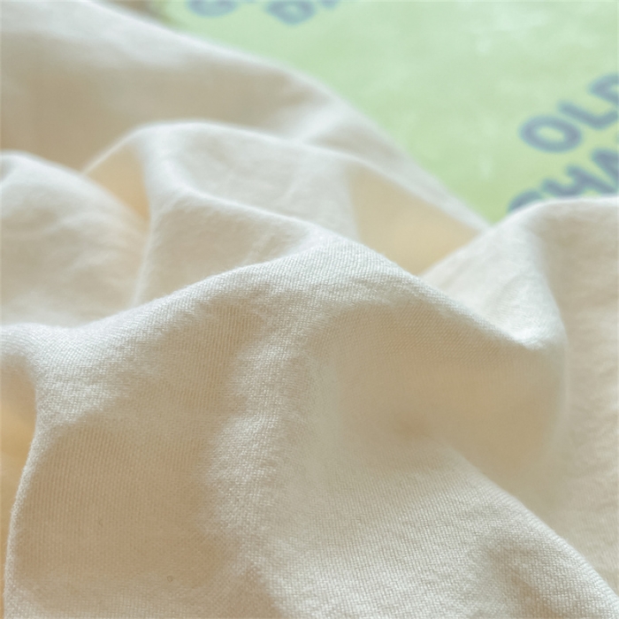 91家纺网 家纺一手货源 找家纺 古吉梦 2023新款纯色-双拼水洗棉四件套 纯色-奶昔白+果绿