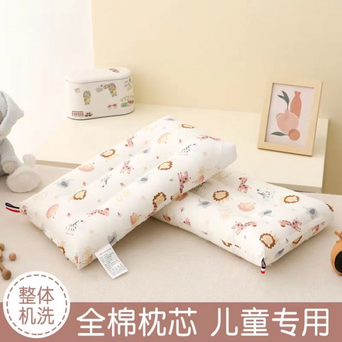 91家纺网 家纺一手货源 找家纺 （总）其乐枕芯2023新款 全棉儿童枕枕芯