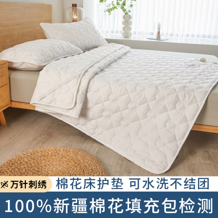 91家纺网 家纺一手货源 找家纺 （总）千百笠 2023新疆棉花床褥软垫床护垫家用床垫软垫可折叠垫子床褥