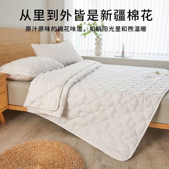 91家纺网 家纺一手货源 找家纺 （总）千百笠 2023新疆棉花床褥软垫床护垫家用床垫软垫可折叠垫子床褥