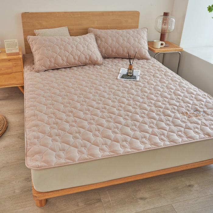 91家纺网 家纺一手货源 找家纺 千百笠 2023新疆棉花床褥软垫床护垫家用床垫软垫可折叠垫子床褥 典雅-驼