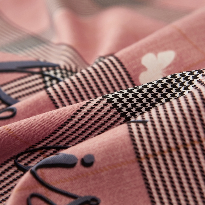 91家纺网 家纺一手货源 找家纺 雲归梦 2023年新款加厚全棉生态磨毛大版四件套 蝶恋花