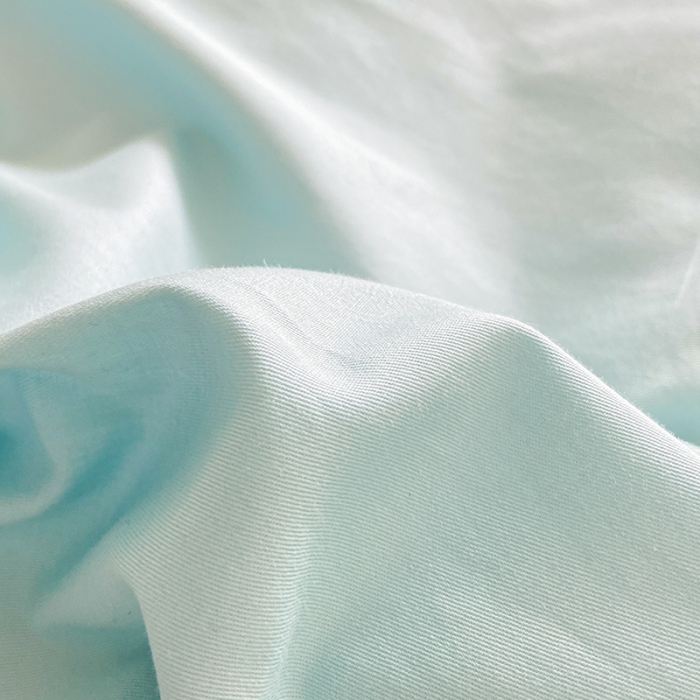 91家纺网 家纺一手货源 找家纺 眠帛家居 2023新款A类芝士系列水洗棉麻绳滚边四件套 芝士繁星蓝灰