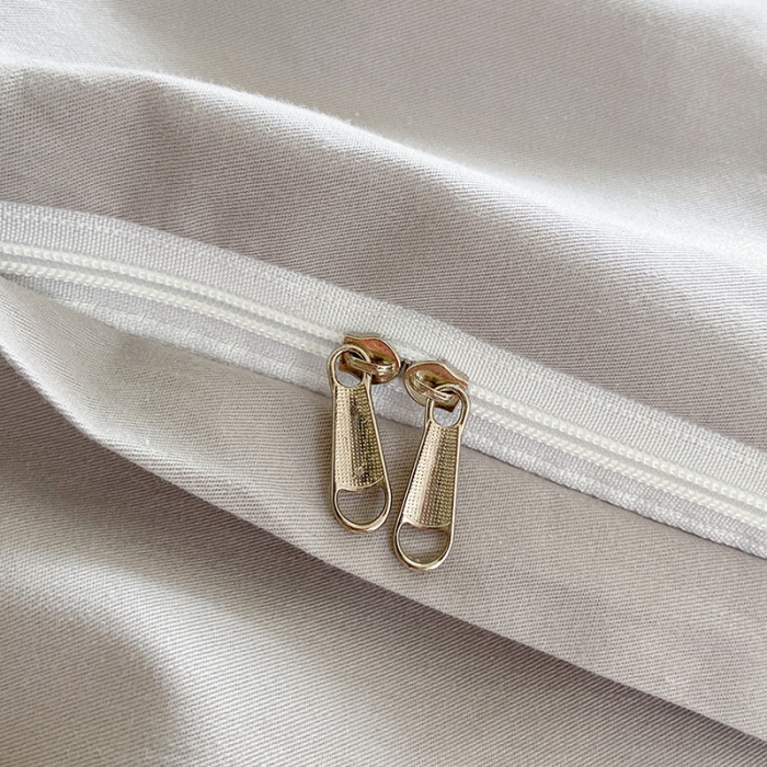 91家纺网 家纺一手货源 找家纺 眠帛家居 2023新款A类芝士系列水洗棉麻绳滚边四件套 芝士繁星蓝灰