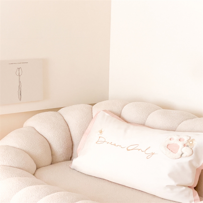 91家纺网 家纺一手货源 找家纺 （总）星野 2023新款100支双股澳棉四件套-萌爪