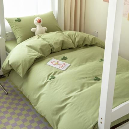 （总）Mr.pig猪先生 2023新款学生迪士尼全棉水洗棉小清新四件套