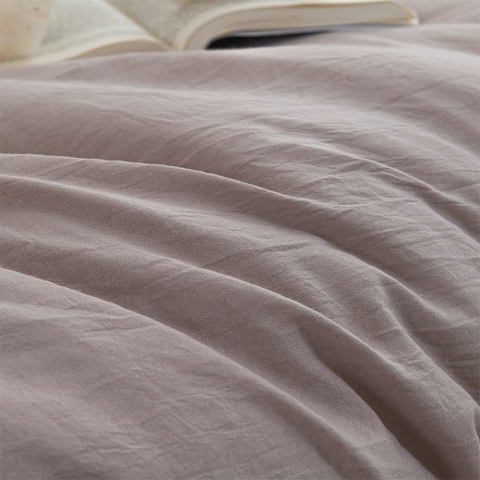 91家纺网 家纺一手货源 找家纺 森林人 2023新款水洗棉立体冬被 立体-卡其灰