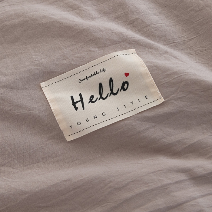 91家纺网 家纺一手货源 找家纺 森林人 2023新款水洗棉立体冬被 立体-卡其灰