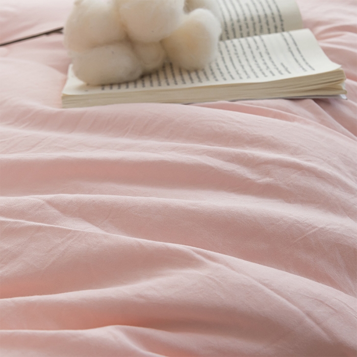 91家纺网 家纺一手货源 找家纺 森林人 2023新款水洗棉立体冬被 立体-浅玉