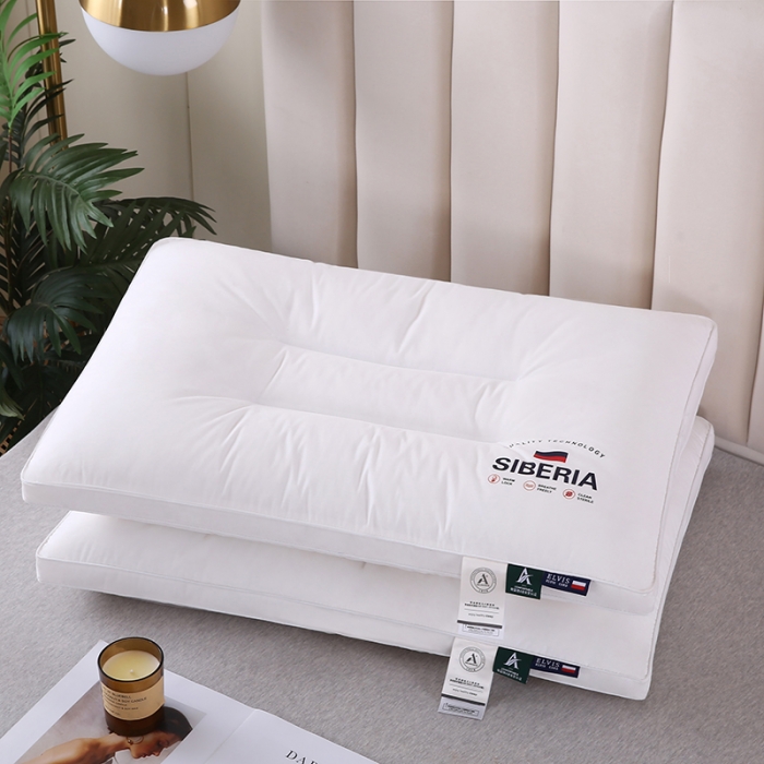 91家纺网 家纺一手货源 找家纺 (总) 新款全棉欧版定型枕羽丝枕枕头枕芯