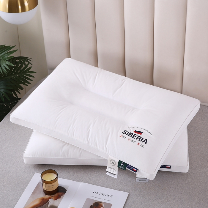 91家纺网 家纺一手货源 找家纺 (总) 新款全棉欧版定型枕羽丝枕枕头枕芯