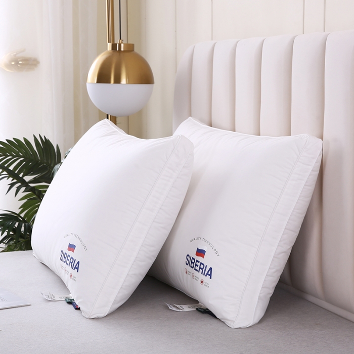 91家纺网 家纺一手货源 找家纺 (总) 新款全棉欧版定型枕羽丝枕枕头枕芯