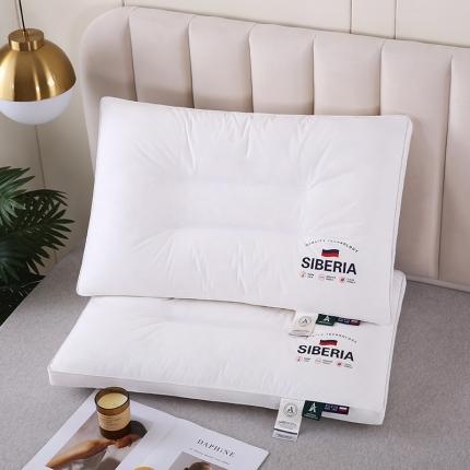 91家纺网 家纺一手货源 找家纺 (总) 新款全棉欧版定型枕羽丝枕枕头枕芯