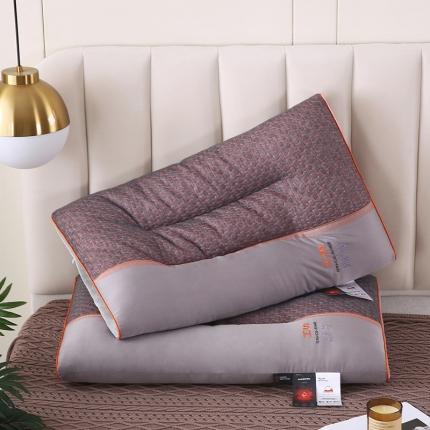 (总) 新款全棉石墨烯拼色定型枕羽丝枕保健枕枕头枕芯