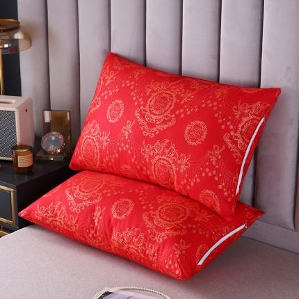 91家纺网 家纺一手货源 找家纺 (总) 新款磨毛大红枕头枕芯护颈枕方垫芯