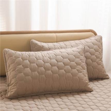 91家纺网 家纺一手货源 找家纺 （总）九亭2023新款A类纯棉防油防汗防口水家用枕套