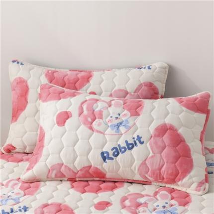 91家纺网 家纺一手货源 找家纺 （总）九亭2023新款A类纯棉防油防汗防口水家用枕套