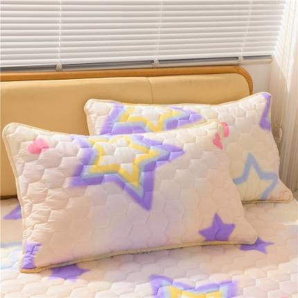 91家纺网 家纺一手货源 找家纺 （总）九亭2023新款A类纯棉防油防汗防口水家用枕套