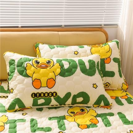 91家纺网 家纺一手货源 找家纺 （总）九亭2023新款A类纯棉防油防汗防口水家用枕套