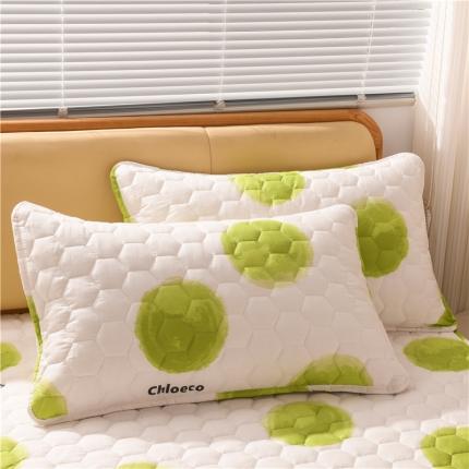 91家纺网 家纺一手货源 找家纺 （总）九亭2023新款A类纯棉防油防汗防口水家用枕套