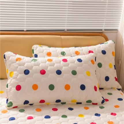 91家纺网 家纺一手货源 找家纺 （总）九亭2023新款A类纯棉防油防汗防口水家用枕套