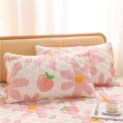 91家纺网 家纺一手货源 找家纺 （总）九亭2023新款A类纯棉防油防汗防口水家用枕套