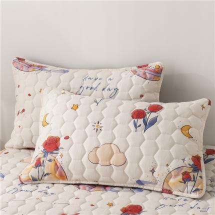 91家纺网 家纺一手货源 找家纺 （总）九亭2023新款A类纯棉防油防汗防口水家用枕套