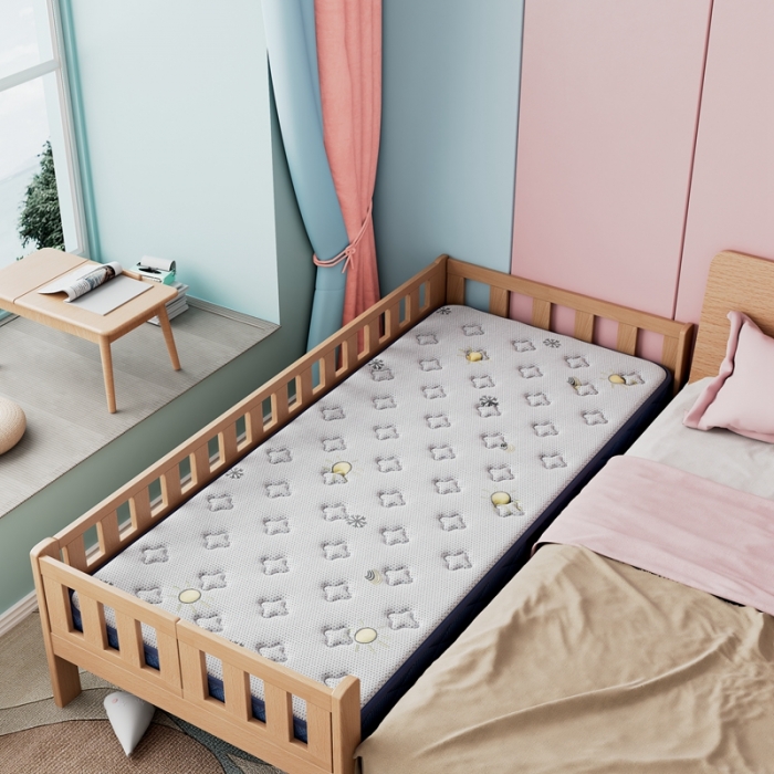 91家纺网 家纺一手货源 找家纺 （总）时奥 2023新款A类针织提花儿童学生款棕垫榻榻米床垫