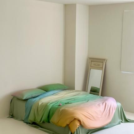 91家纺网 家纺一手货源 找家纺 赫帛 2023新款60S兰精天丝数码印花四件套绿野仙踪