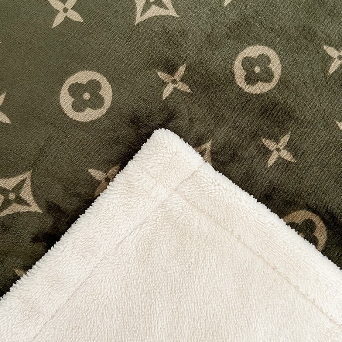 91家纺网 家纺一手货源 找家纺 卡奥 2024新款双层复合云貂绒北极绒休闲毛毯 羊羔-比格