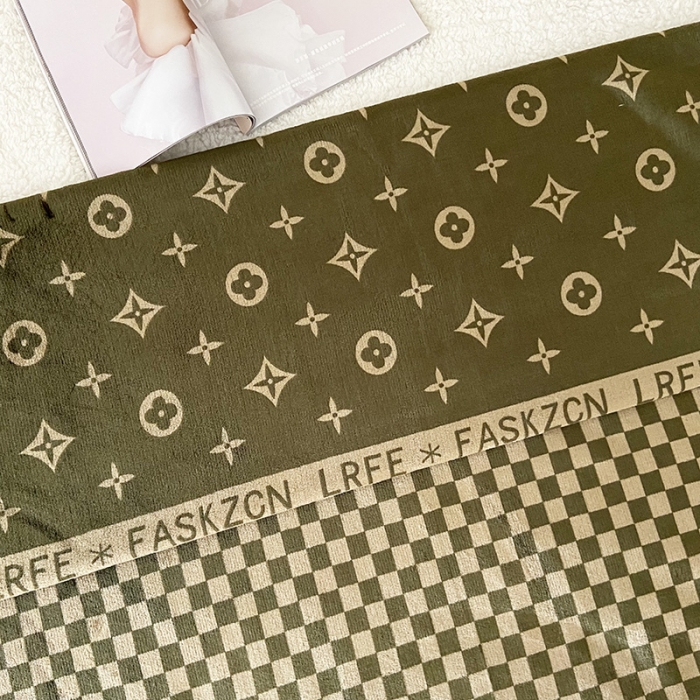 91家纺网 家纺一手货源 找家纺 卡奥 2024新款双层复合云貂绒北极绒休闲毛毯 羊羔-比格