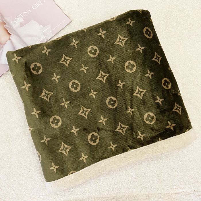 91家纺网 家纺一手货源 找家纺 卡奥 2024新款双层复合云貂绒北极绒休闲毛毯 羊羔-比格