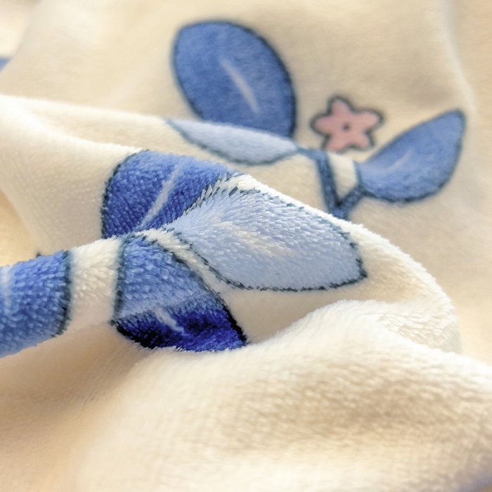 91家纺网 家纺一手货源 找家纺 芃成 2023新款双面牛奶绒印花四件套 菲菲兔