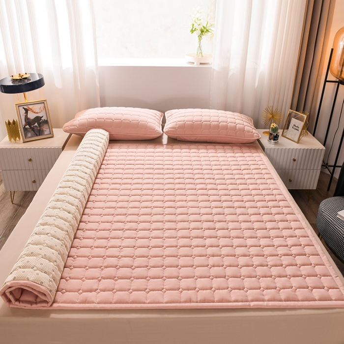 91家纺网 家纺一手货源 找家纺 恋绒 2023新款A类升级款防水隔尿床护垫床褥子床垫 防水款-珍珠玉