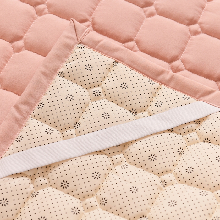 91家纺网 家纺一手货源 找家纺 恋绒 2023新款A类升级款防水隔尿床护垫床褥子床垫 防水款-珍珠玉