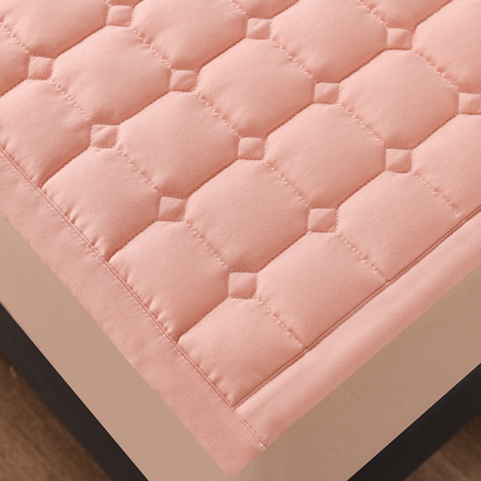 91家纺网 家纺一手货源 找家纺 恋绒 2023新款A类升级款防水隔尿床护垫床褥子床垫 防水款-珍珠玉