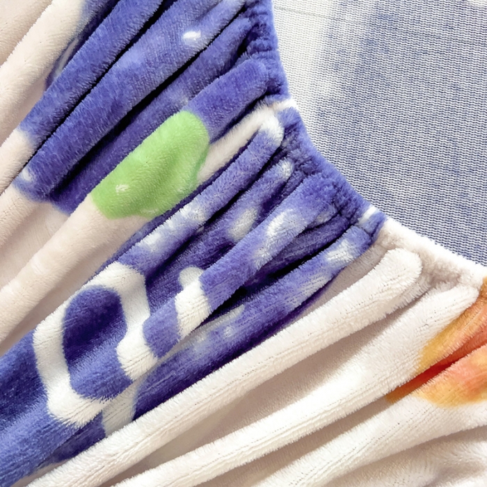 91家纺网 家纺一手货源 找家纺 芃成家纺 2023新款牛奶绒印花床笠 安纳瑞