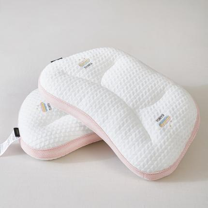 91家纺网 家纺一手货源 找家纺 糖果枕芯 2023新款天丝针织棉彩虹儿童枕头枕芯 粉色35*55一只