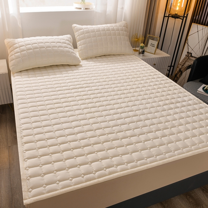 91家纺网 家纺一手货源 找家纺 （总）恋绒 2023新款A类升级款防水隔尿床护垫床褥子软垫床垫保护罩