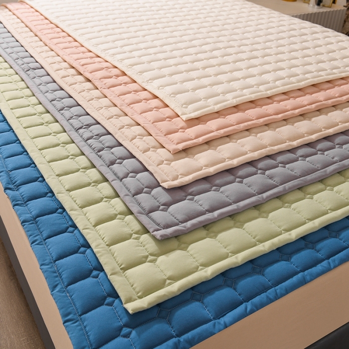 91家纺网 家纺一手货源 找家纺 （总）恋绒 2023新款A类升级款防水隔尿床护垫床褥子软垫床垫保护罩