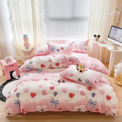 91家纺网 家纺一手货源 找家纺 （总）顾里家纺 2023新款40支13372全棉印花四件套-第二批