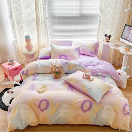 91家纺网 家纺一手货源 找家纺 （总）顾里家纺 2023新款40支13372全棉印花四件套-第二批