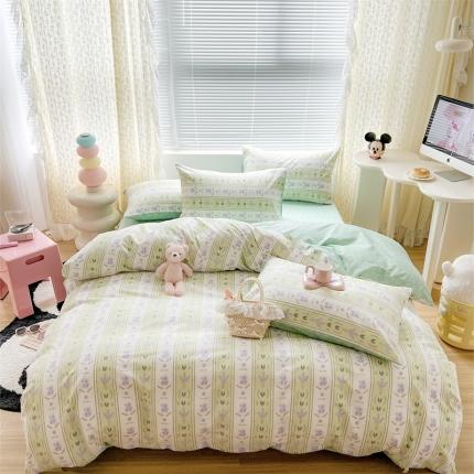 91家纺网 家纺一手货源 找家纺 （总）顾里家纺 2023新款40支13372全棉印花四件套-第二批