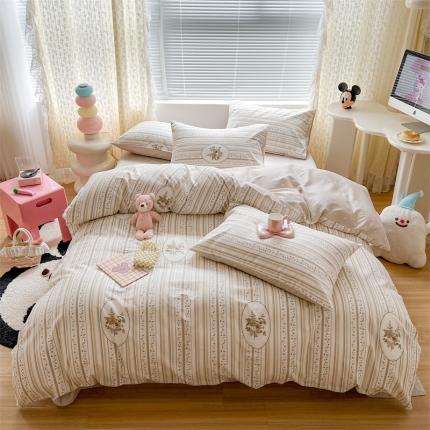 91家纺网 家纺一手货源 找家纺 （总）顾里家纺 2023新款40支13372全棉印花四件套-第二批